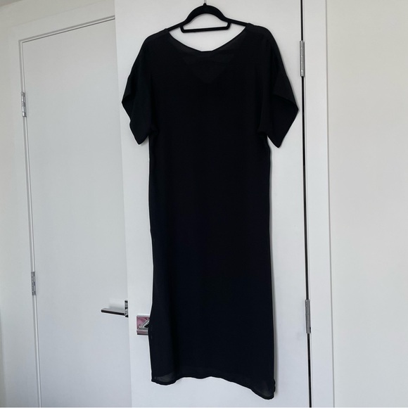 Babaton Black V-Neck Dress - Picture 2 of 7